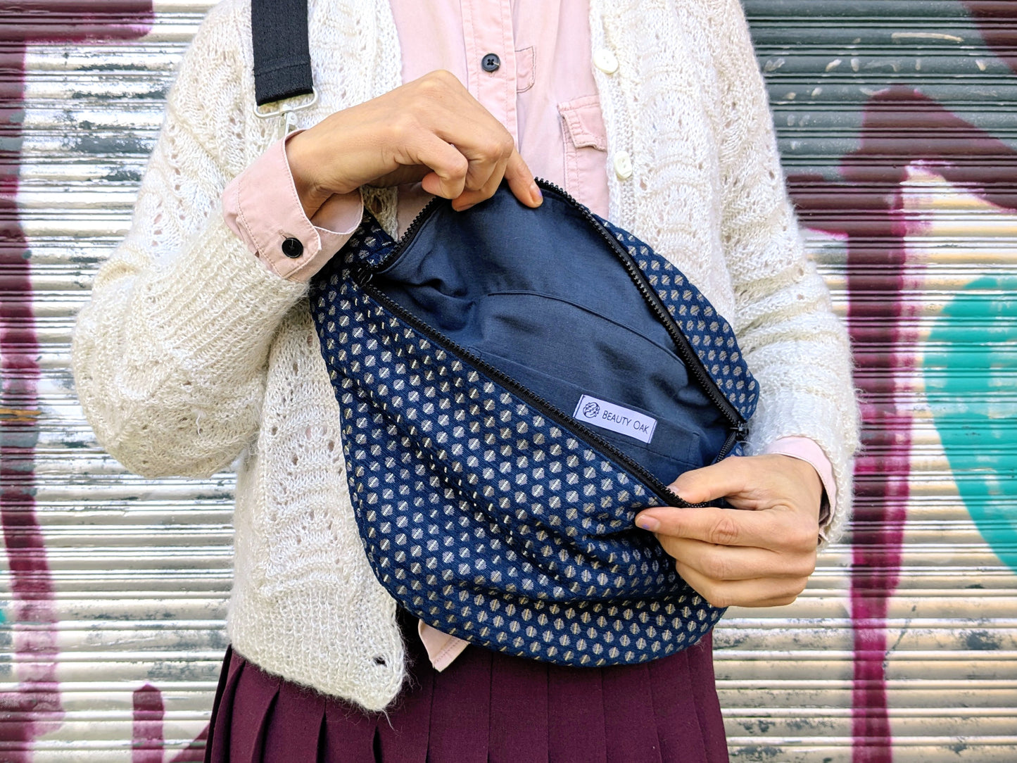 Crossbodybag XL Polster | Unikat