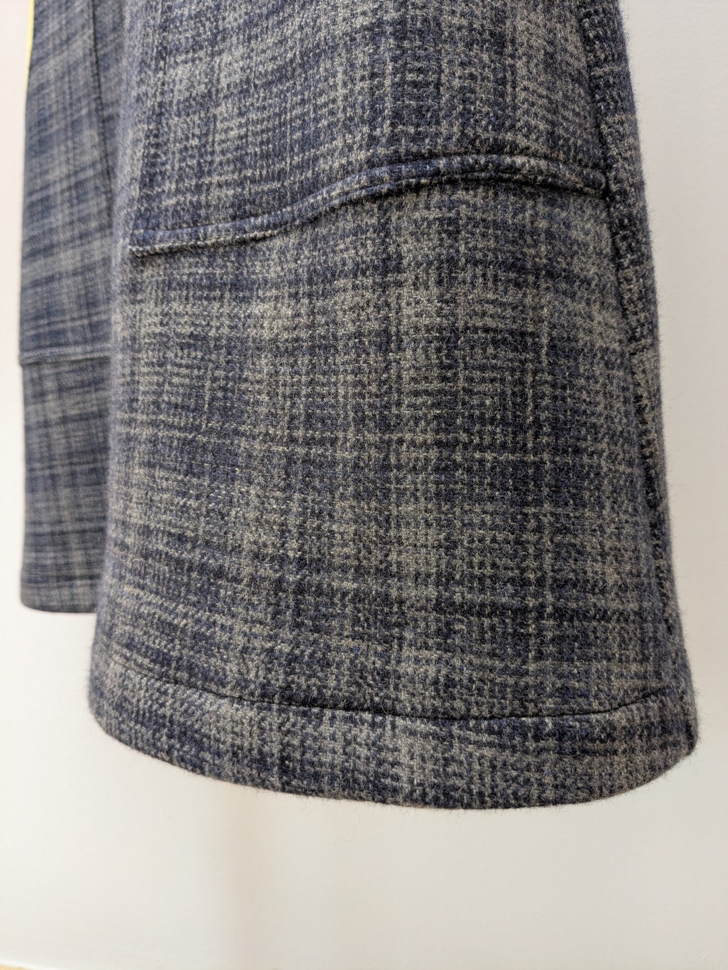 Trägerkleid KARO | Gelb | Grösse L-XL