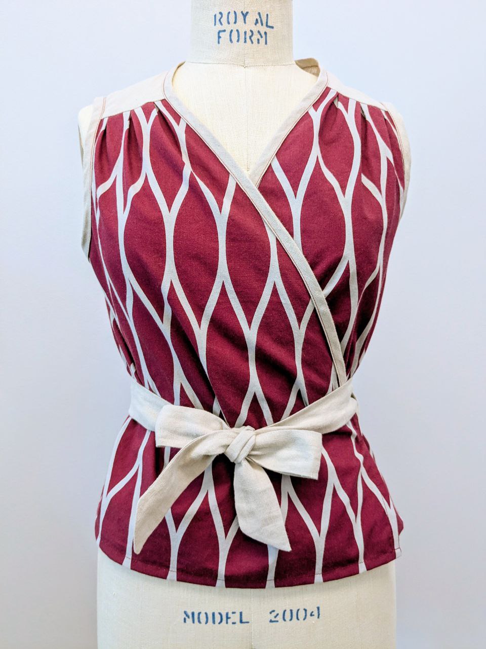 Wrap blouse diamond | Unique | Size ML