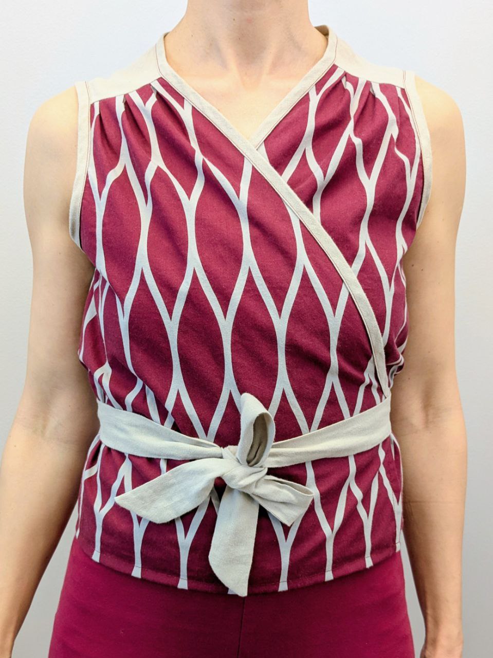 Wrap blouse diamond | Unique | Size ML