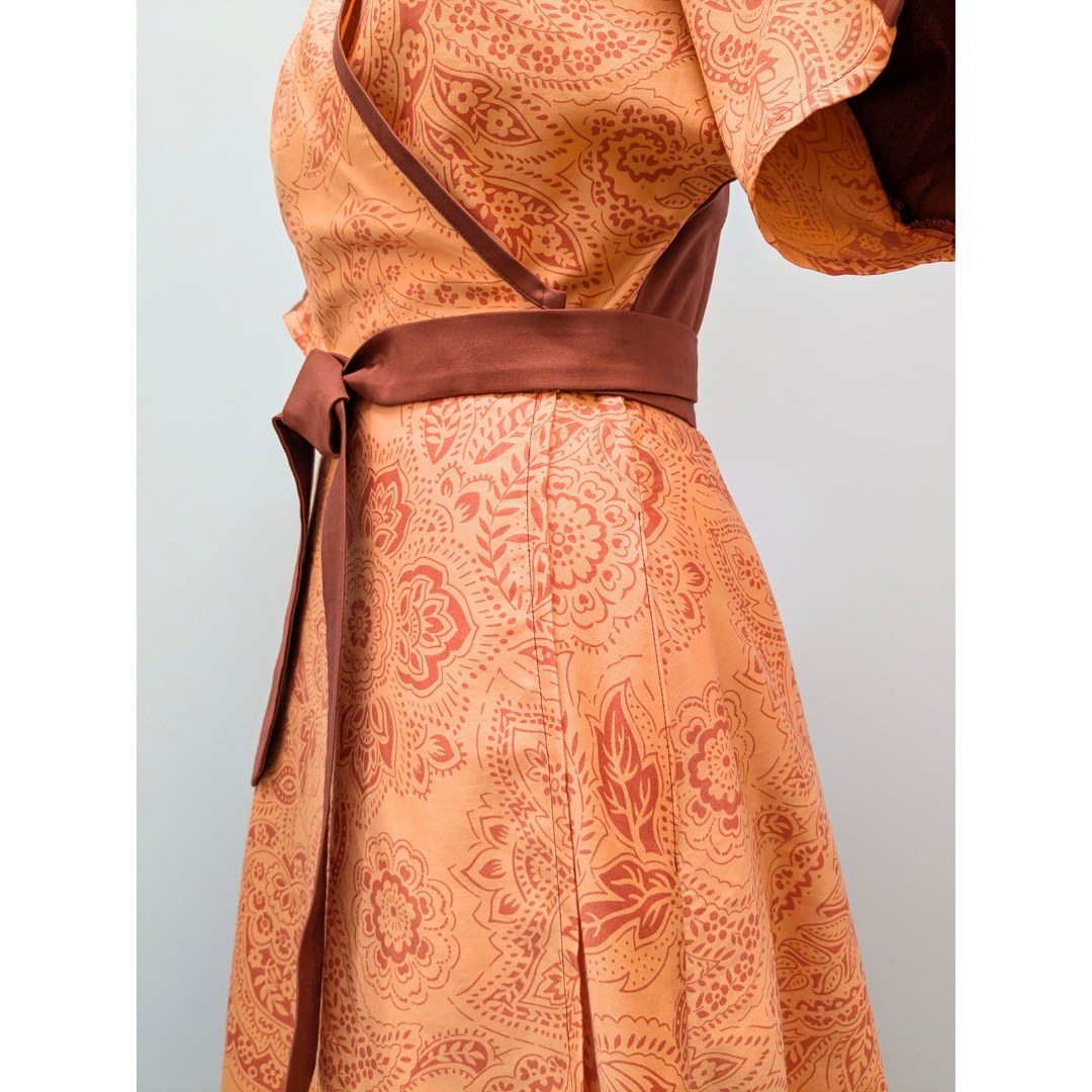 Wickelkleid HELEN | Unikat | Größe L-XL
