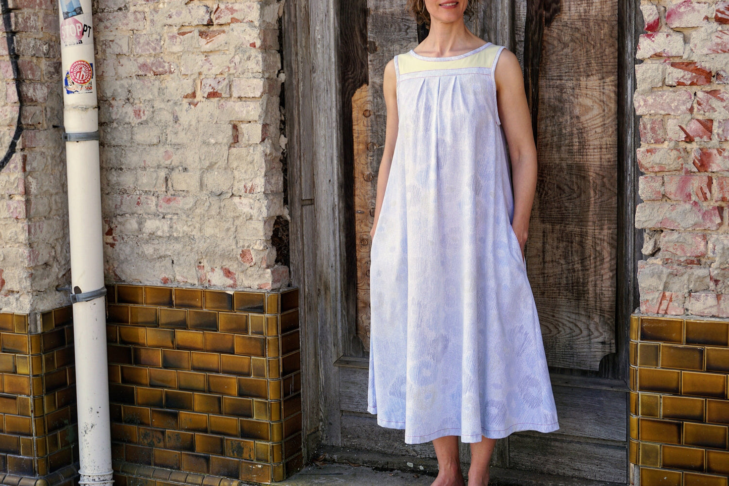Summer dress ELLA circles