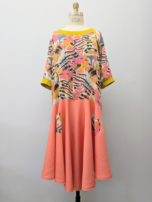 Hemdkleid | Apricot | Surf | Unikat