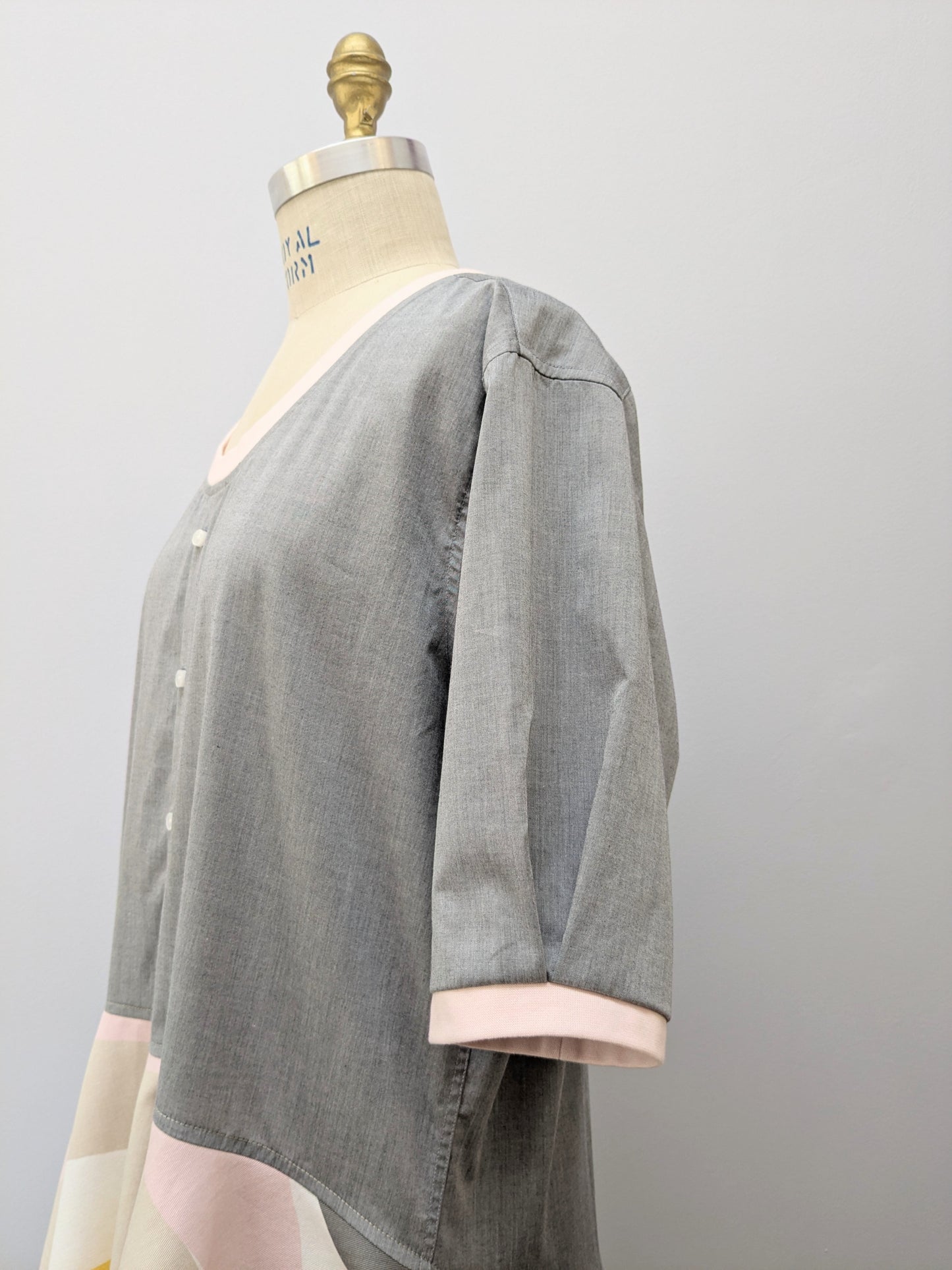 Hemdkleid | Grau | Oddvigg | Unikat