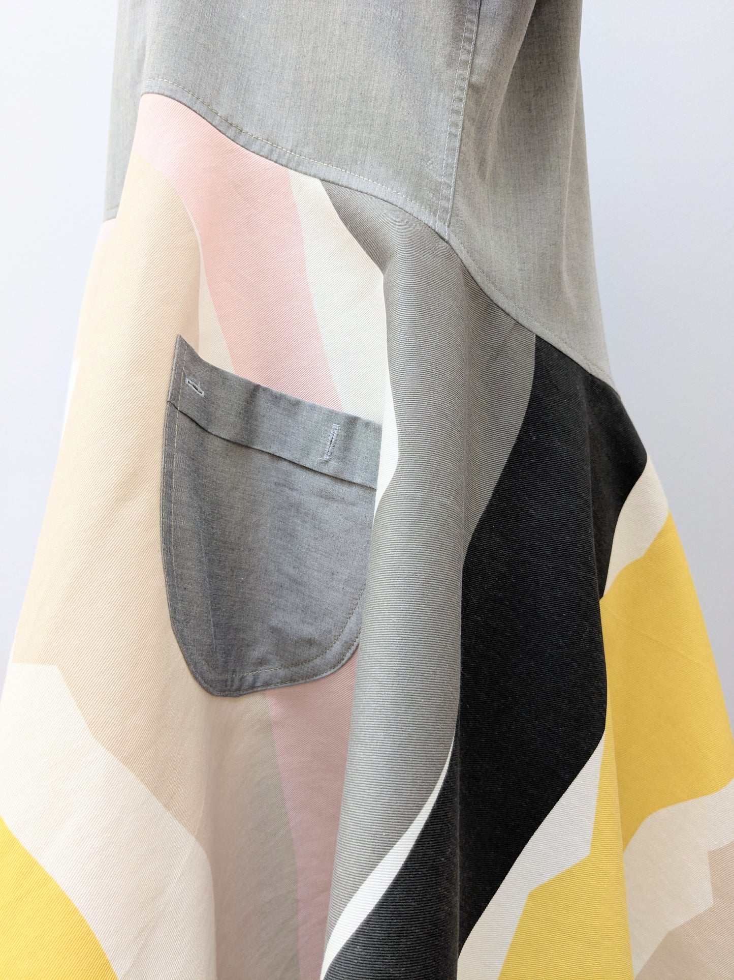 Hemdkleid | Grau | Oddvigg | Unikat