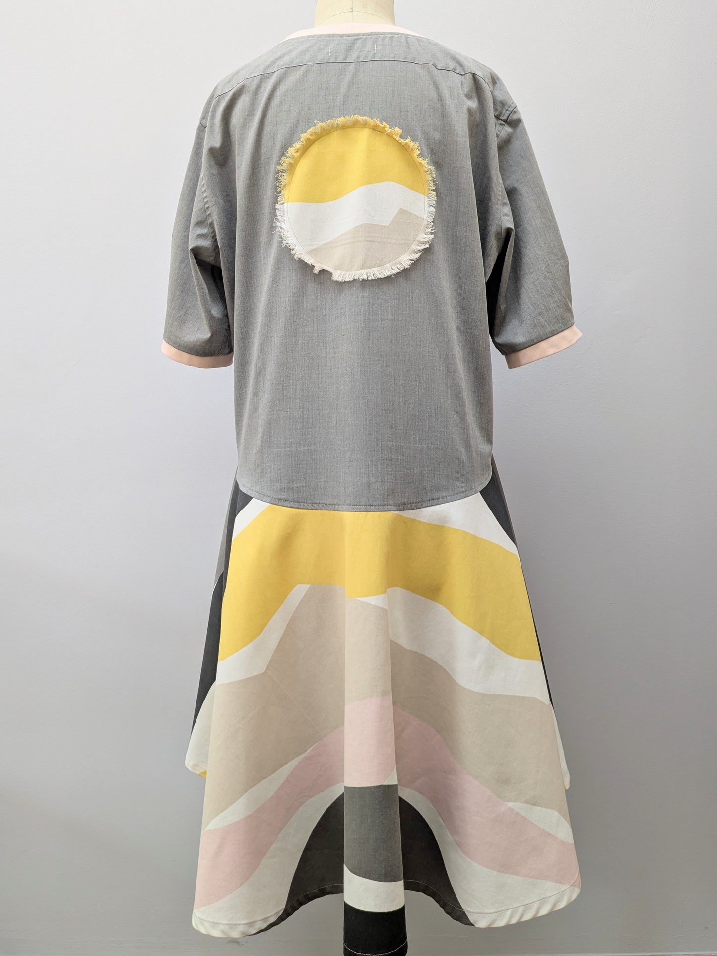 Hemdkleid | Grau | Oddvigg | Unikat
