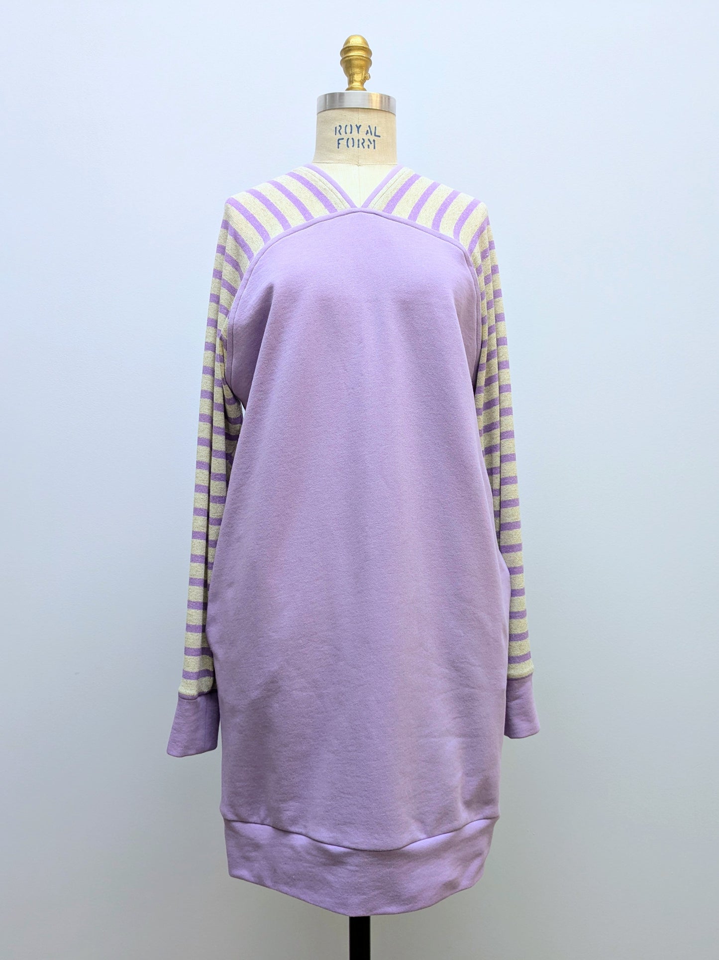 Kleid BIBI | Flieder | Streifen