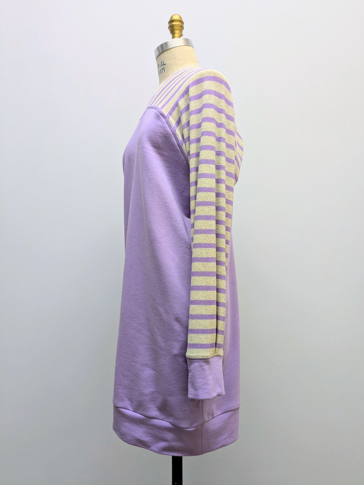 Kleid BIBI | Flieder | Streifen