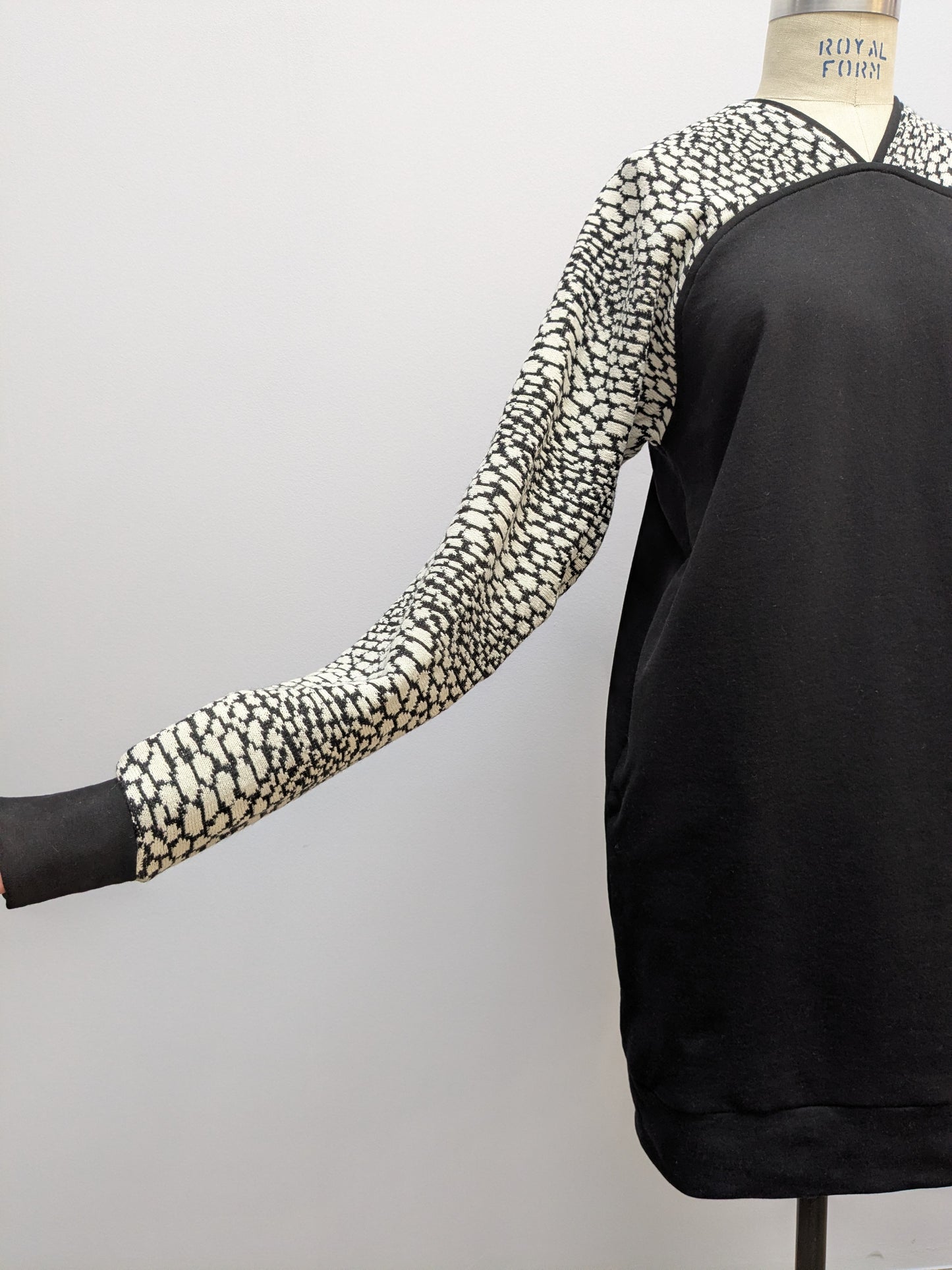 Kleid BIBI | Schwarz | Animalstrick