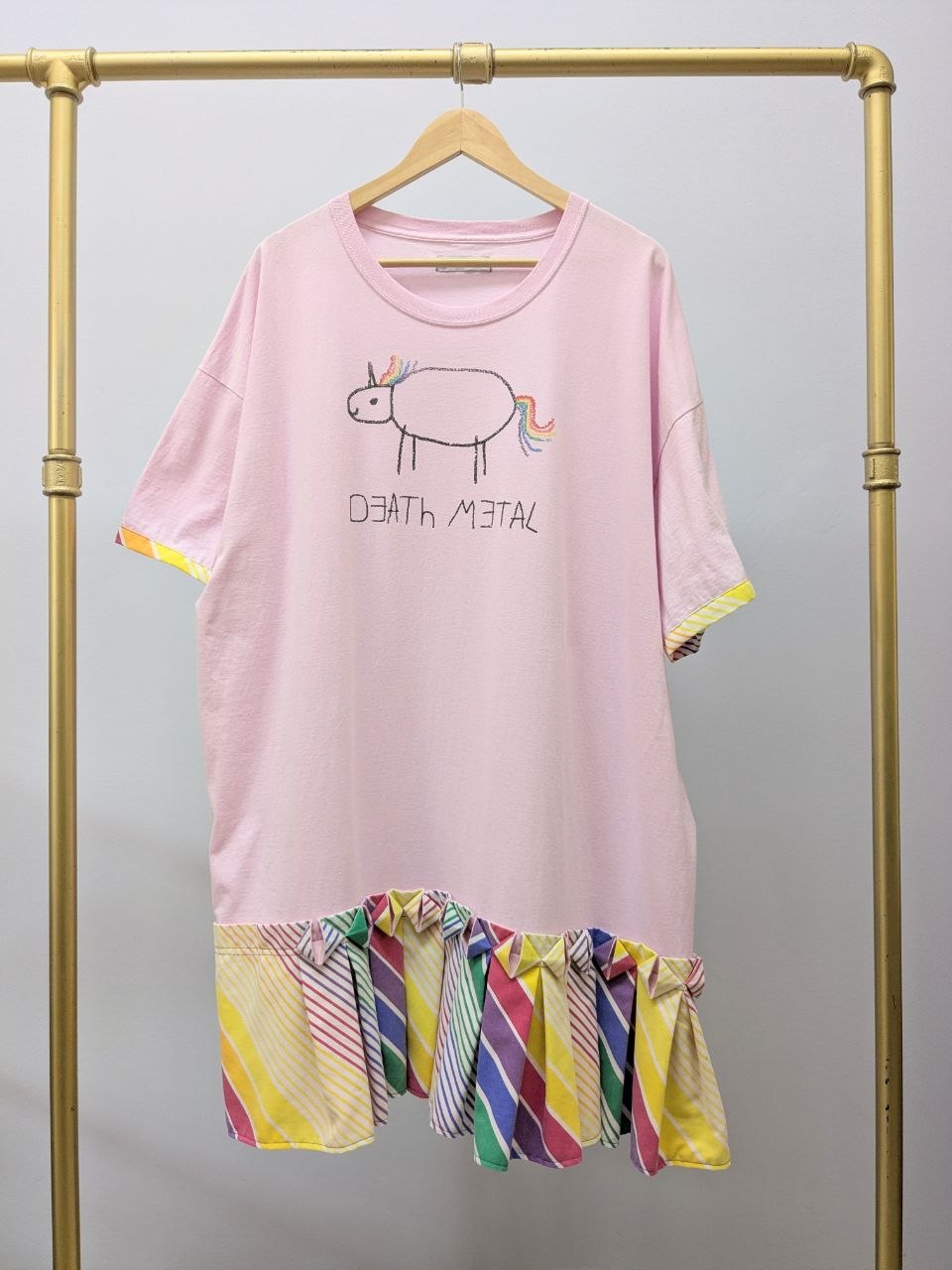 Shirtkleid Death Metal | Unikat