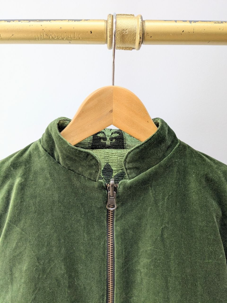 Wendeblouson Samt | Damast