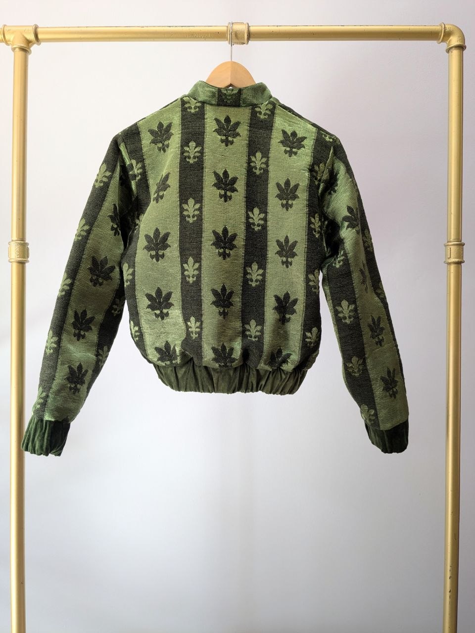 Wendeblouson Samt | Damast
