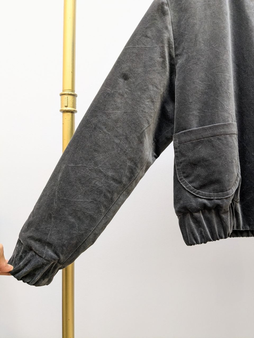 Wool Coat with Shawl Collar Beige