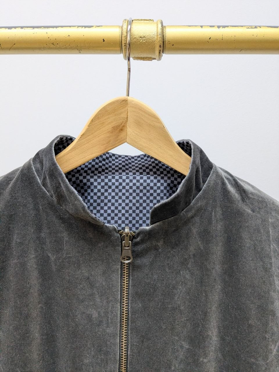 Wool Coat with Shawl Collar Beige