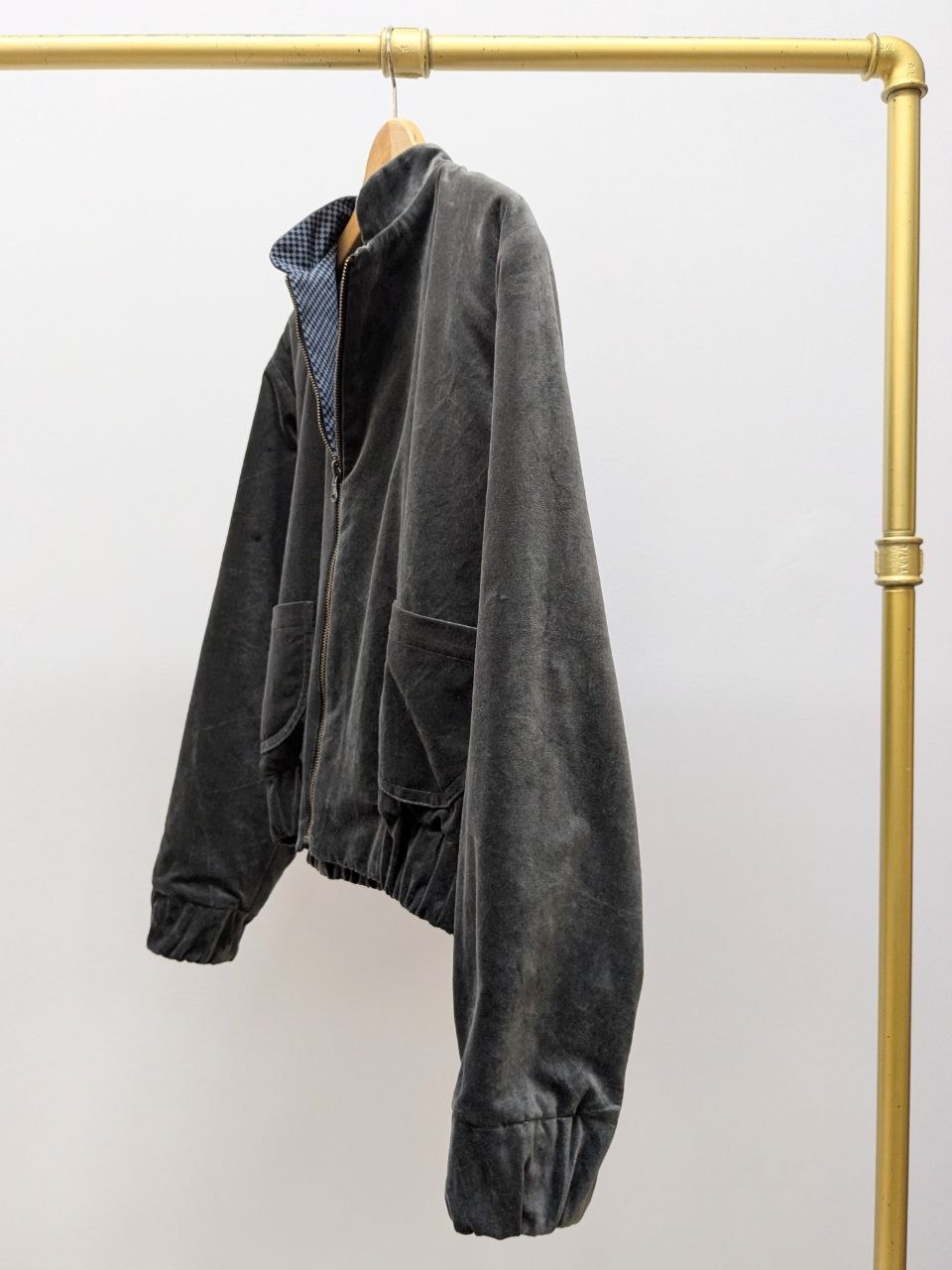 Wool Coat with Shawl Collar Beige