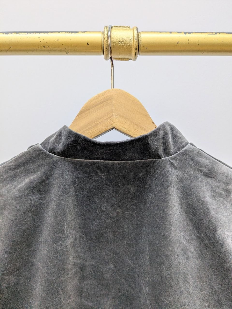 Wool Coat with Shawl Collar Beige