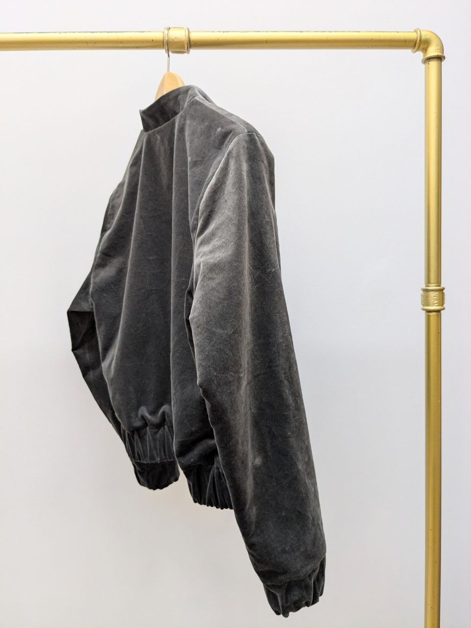 Wool Coat with Shawl Collar Beige