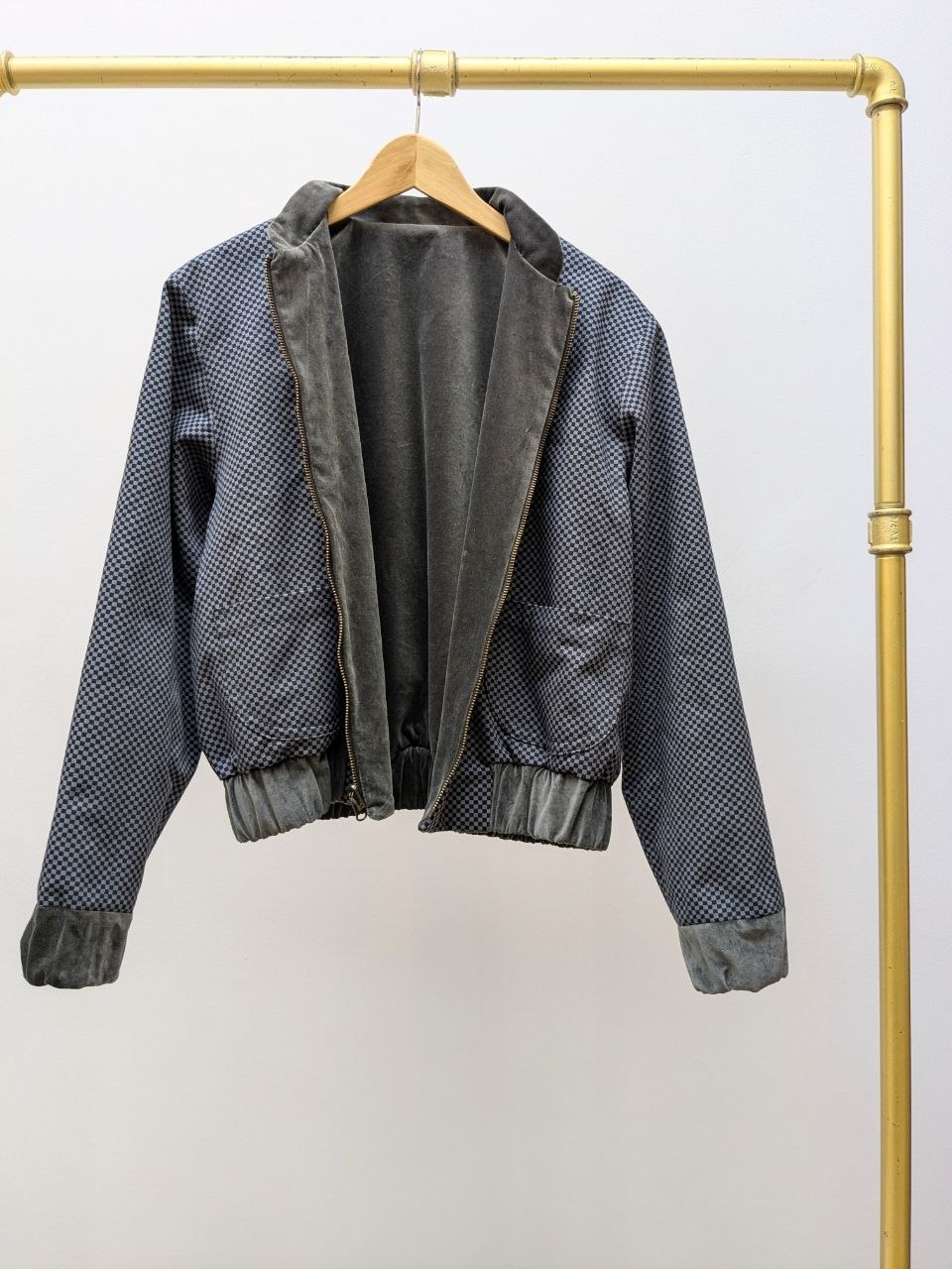 Wool Coat with Shawl Collar Beige