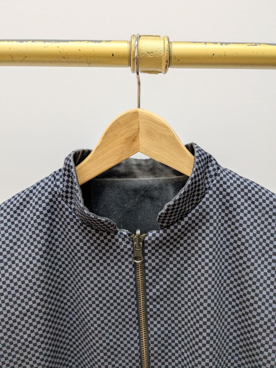 Wool Coat with Shawl Collar Beige