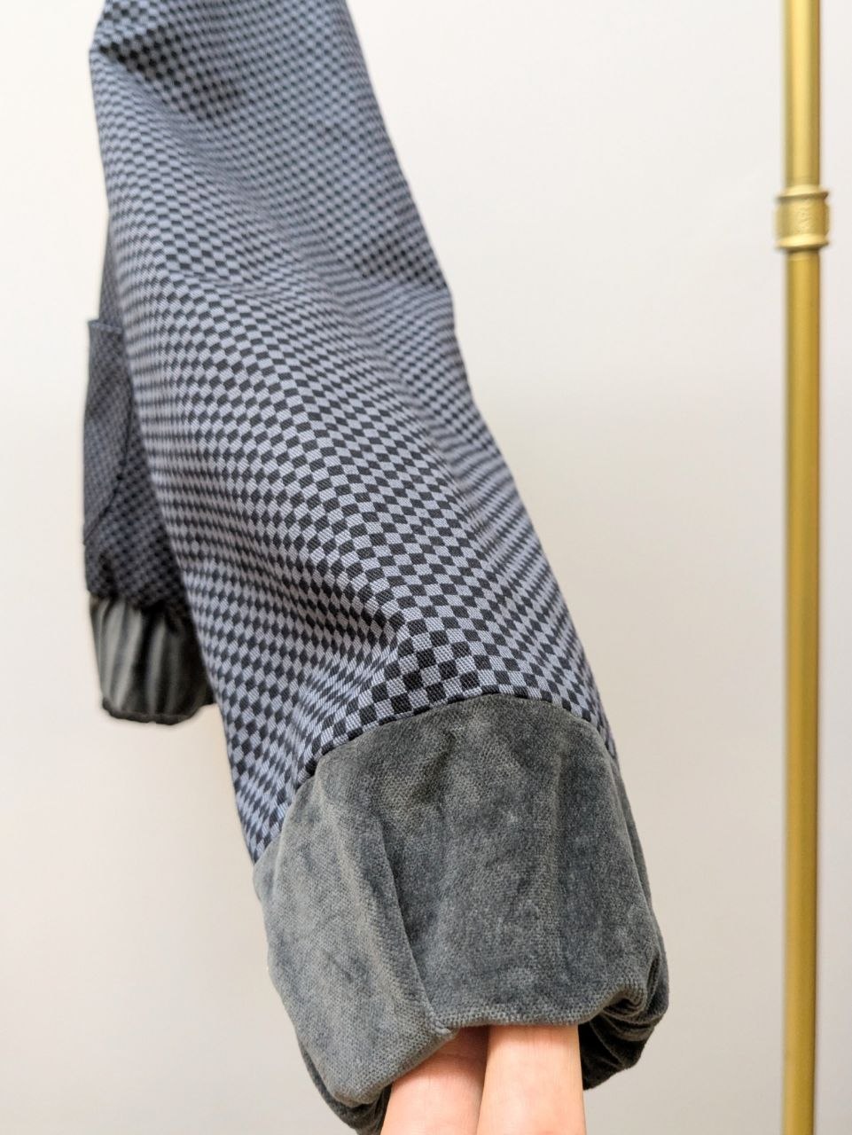 Wool Coat with Shawl Collar Beige