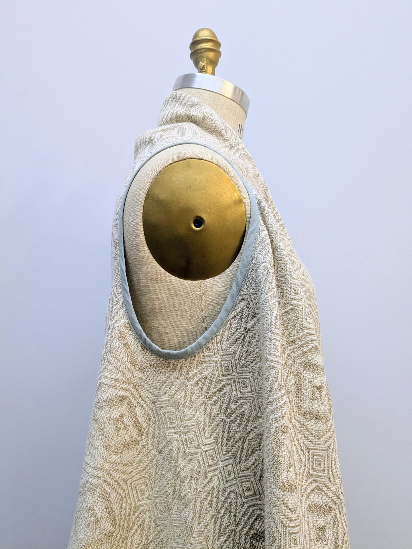 Weste MOUDI | Beige | Fransen