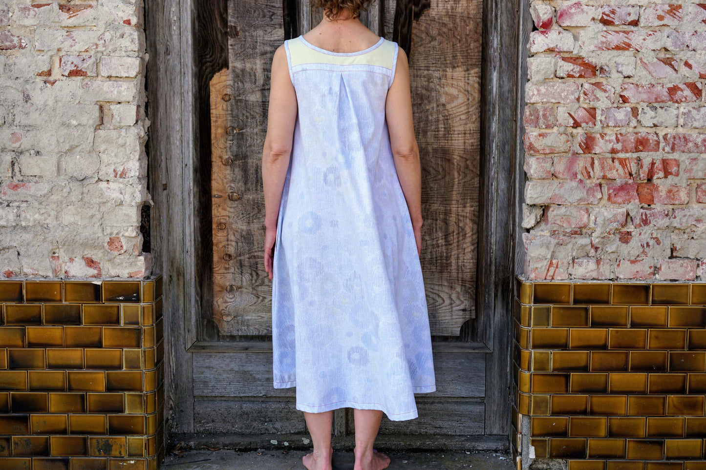 Summer dress ELLA circles