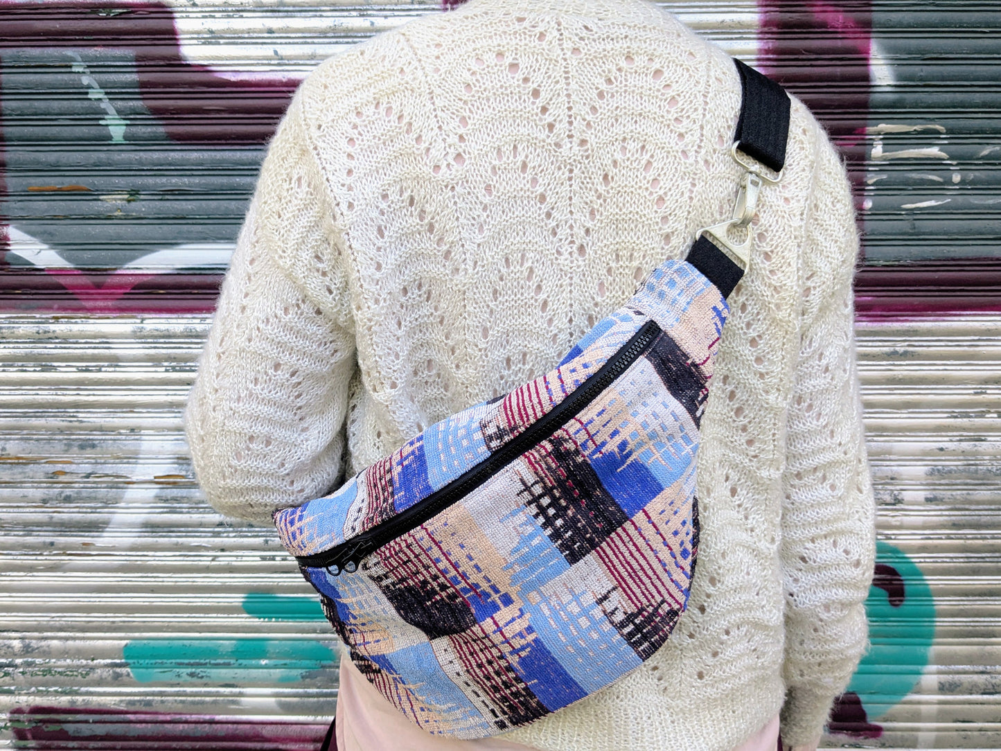 Crossbodybag XL Frottee