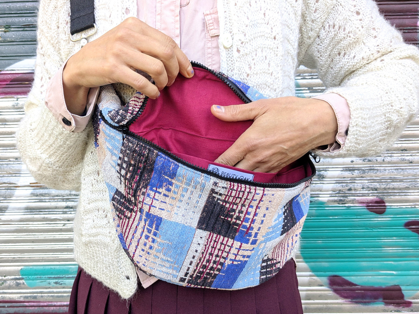 Crossbodybag XL Frottee