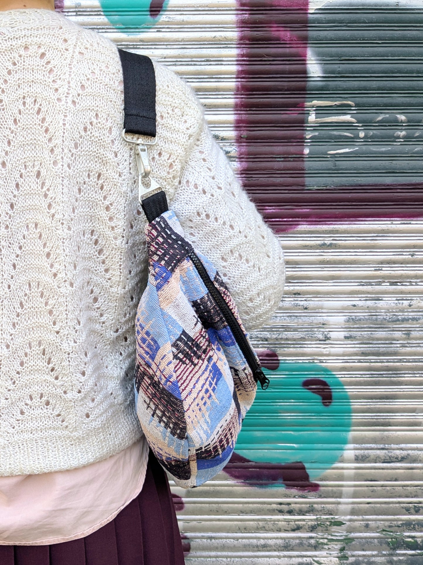 Crossbodybag XL Frottee