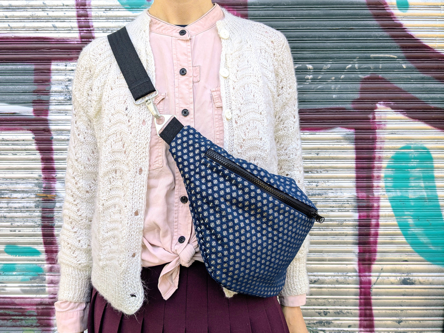 Crossbodybag XL Polster | Unikat