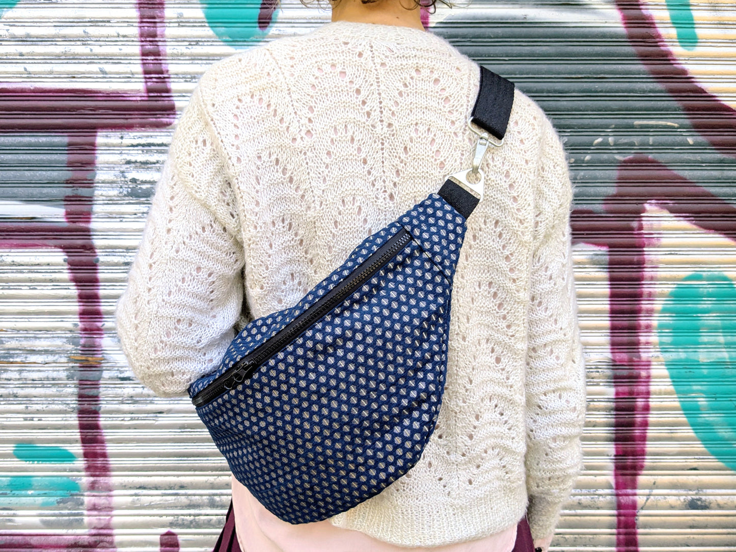 Crossbodybag XL Polster | Unikat