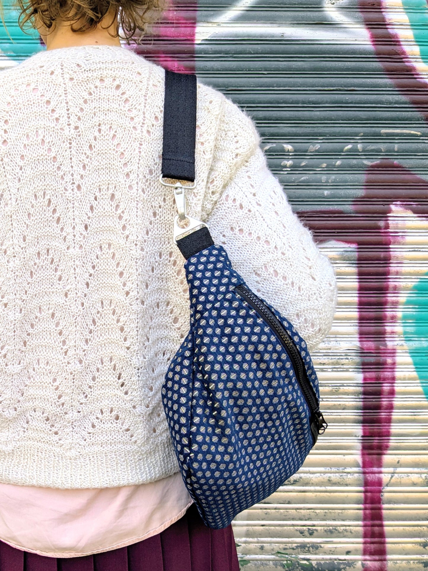 Crossbodybag XL Polster | Unikat