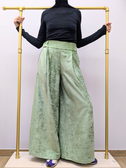 Hose LOLA | Samt | Mint