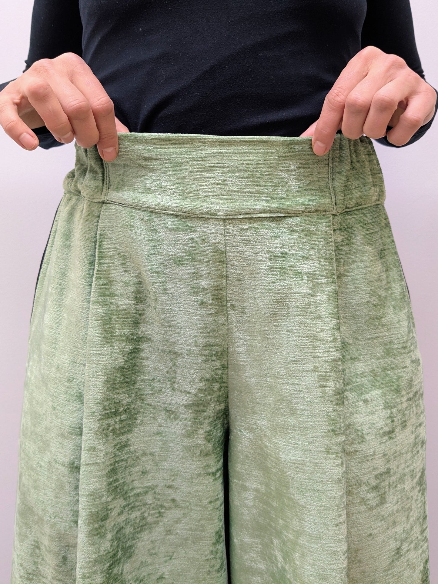 Hose LOLA | Samt | Mint