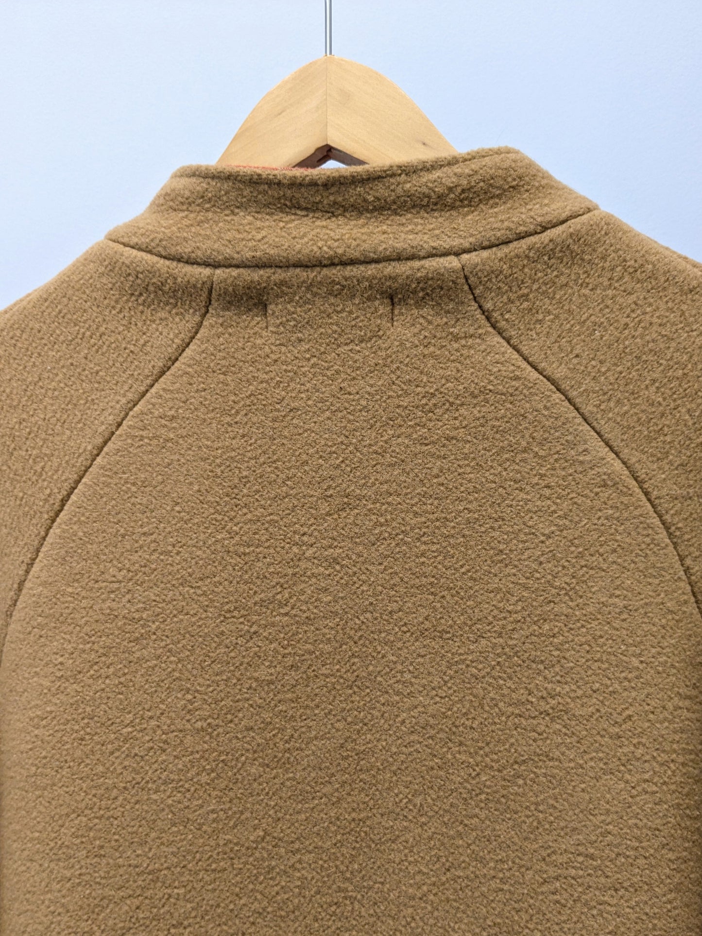 Kurzmantel Wolle | Blumen | Unikat