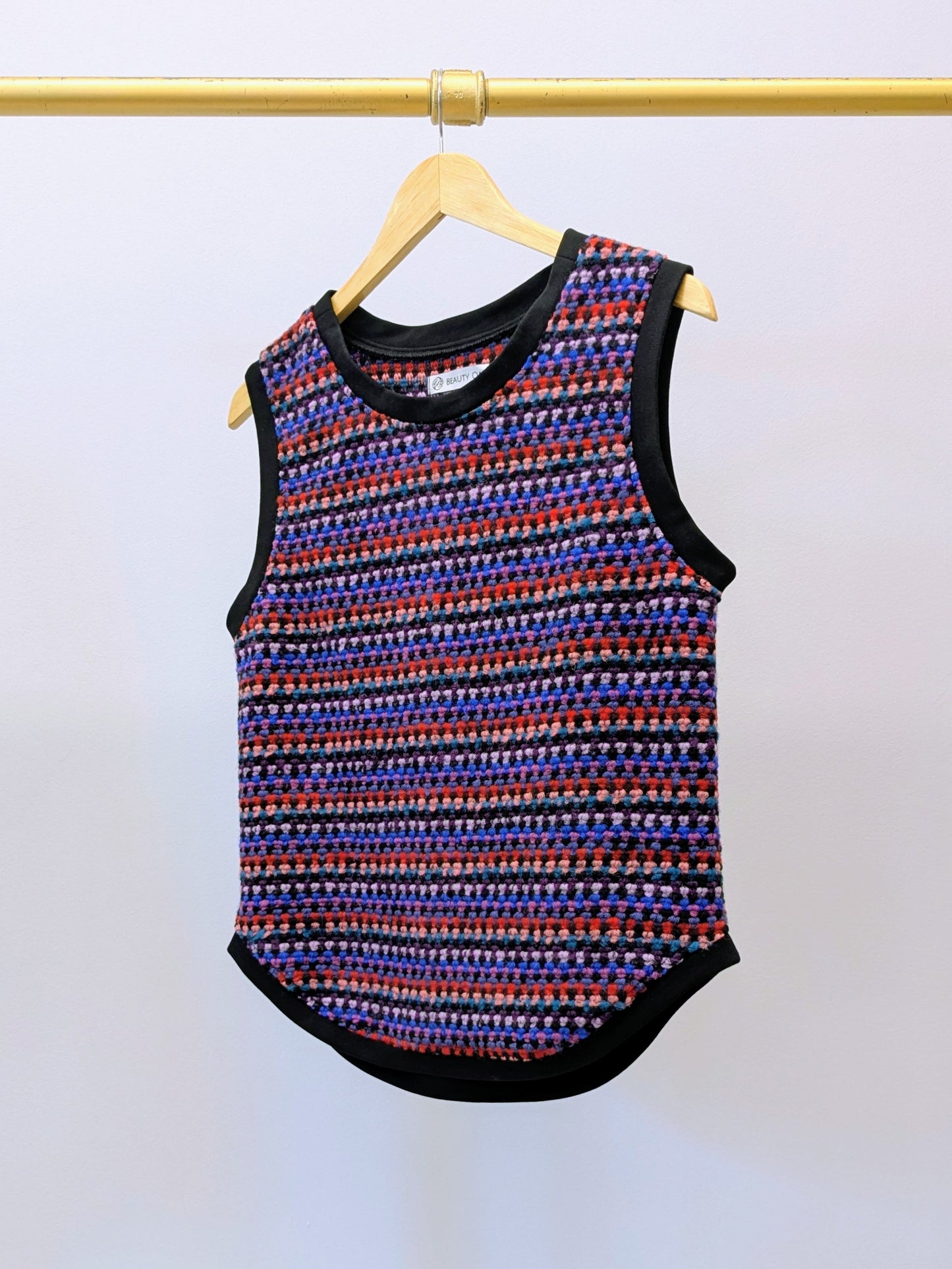 Pullunder Bunt | Schwarz | Grösse S-M