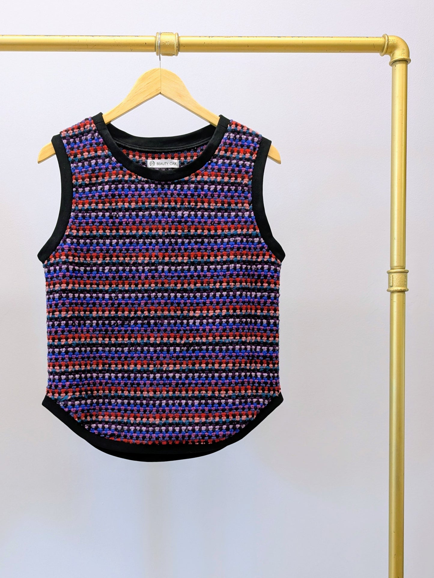 Pullunder Bunt | Schwarz | Grösse S-M