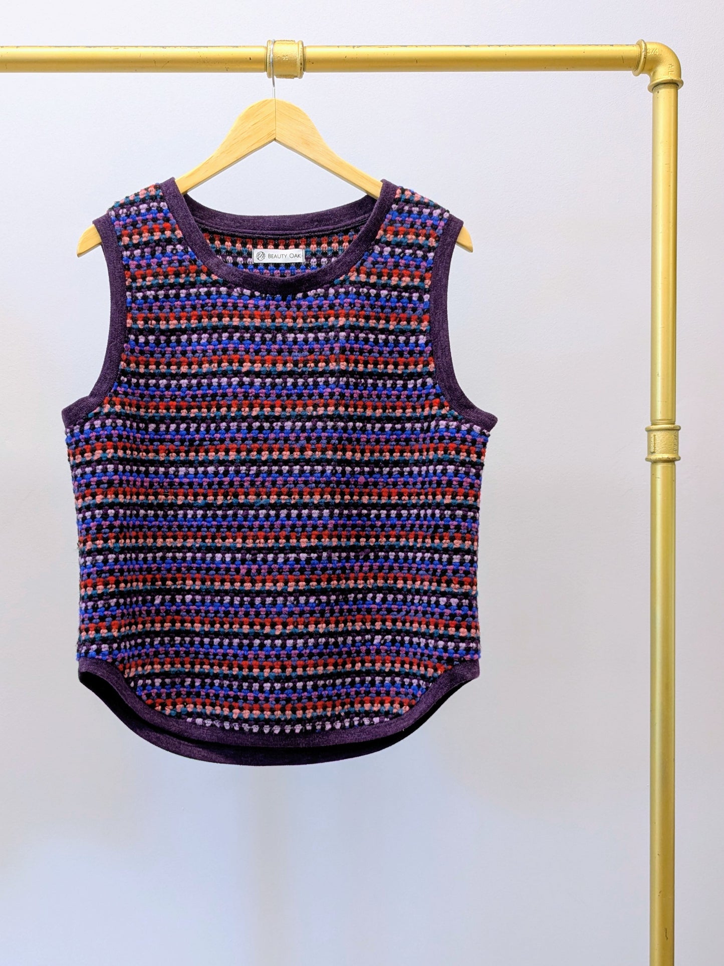 Pullunder Bunt | Violett | Grösse L-XL