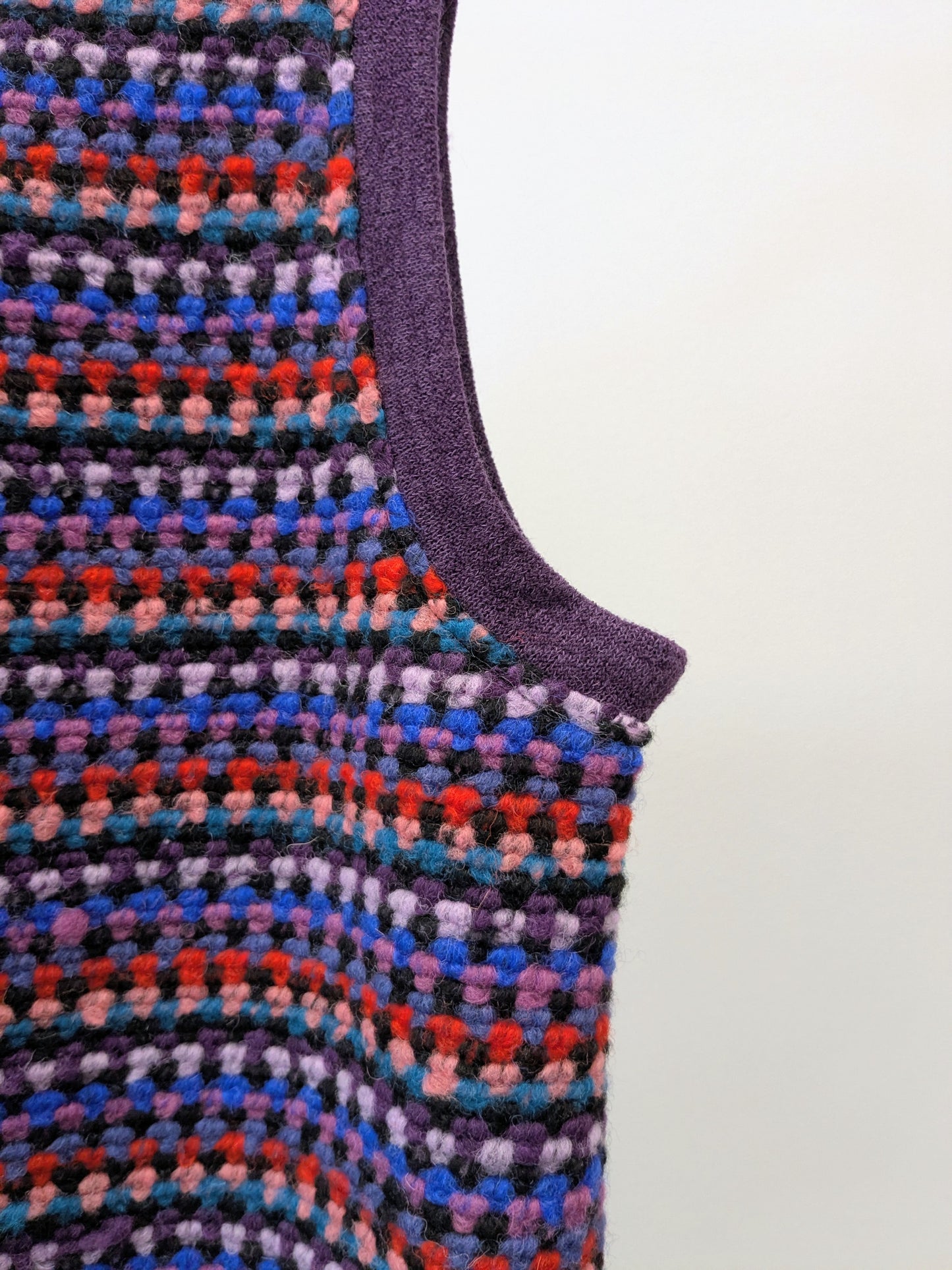 Pullunder Bunt | Violett | Grösse L-XL