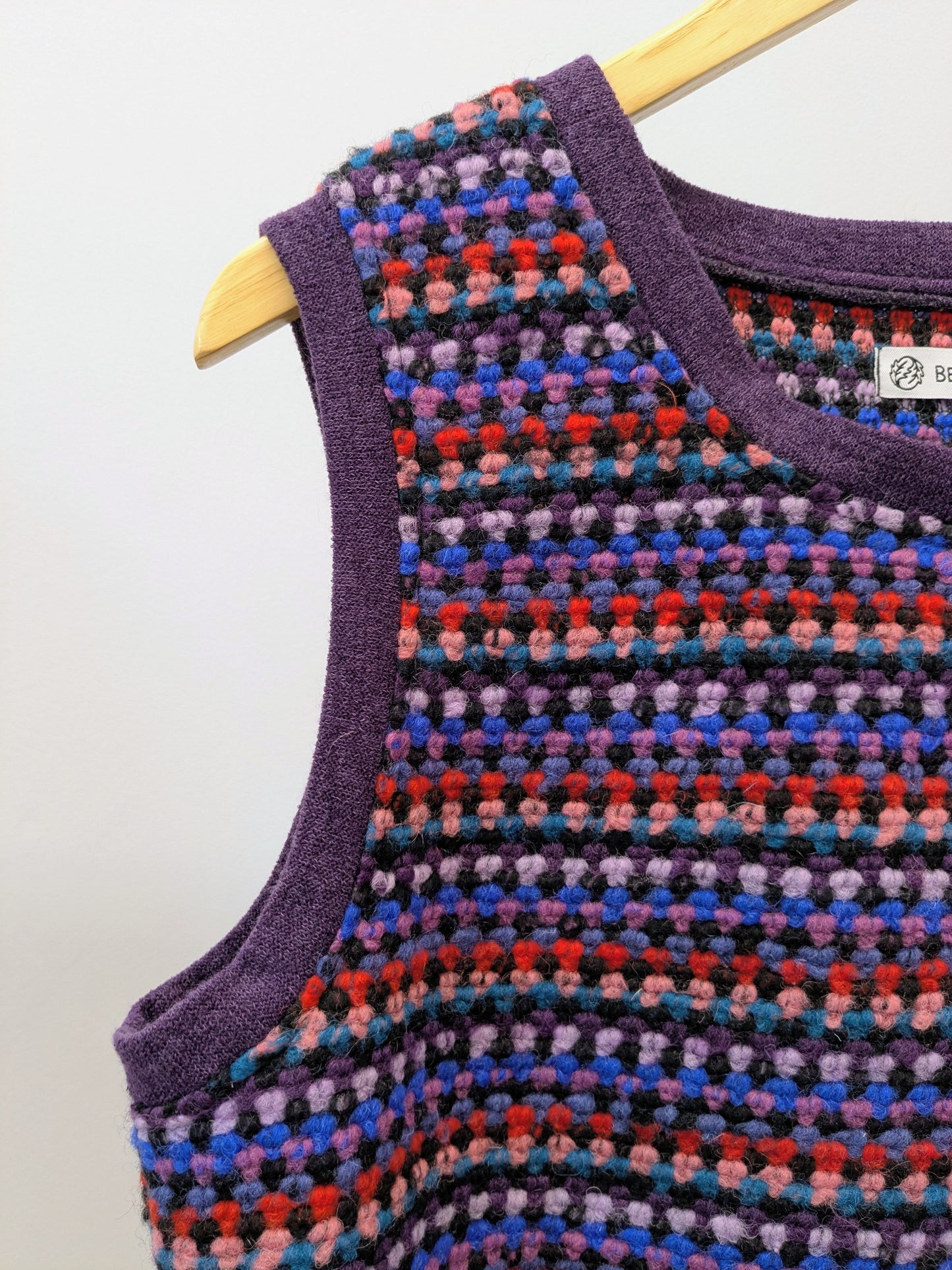 Pullunder Bunt | Violett | Grösse L-XL