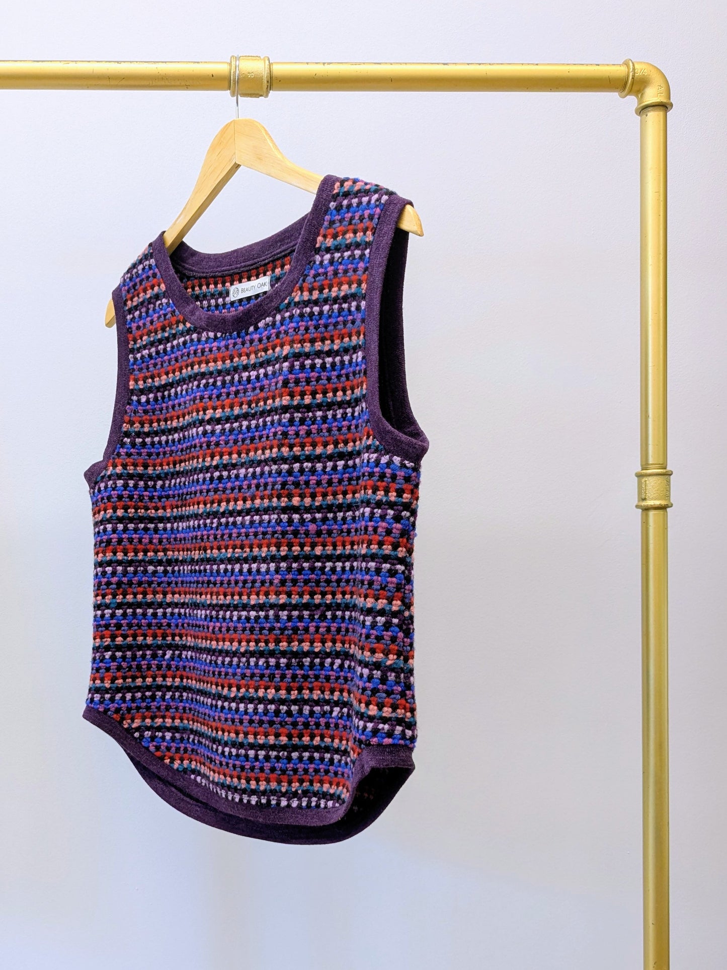 Pullunder Bunt | Violett | Grösse L-XL