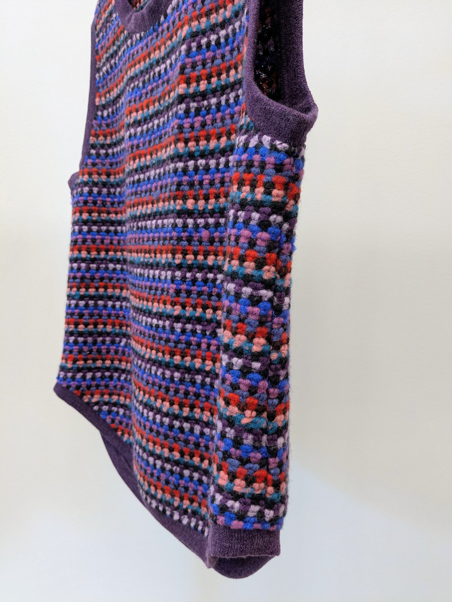 Pullunder Bunt | Violett | Grösse L-XL