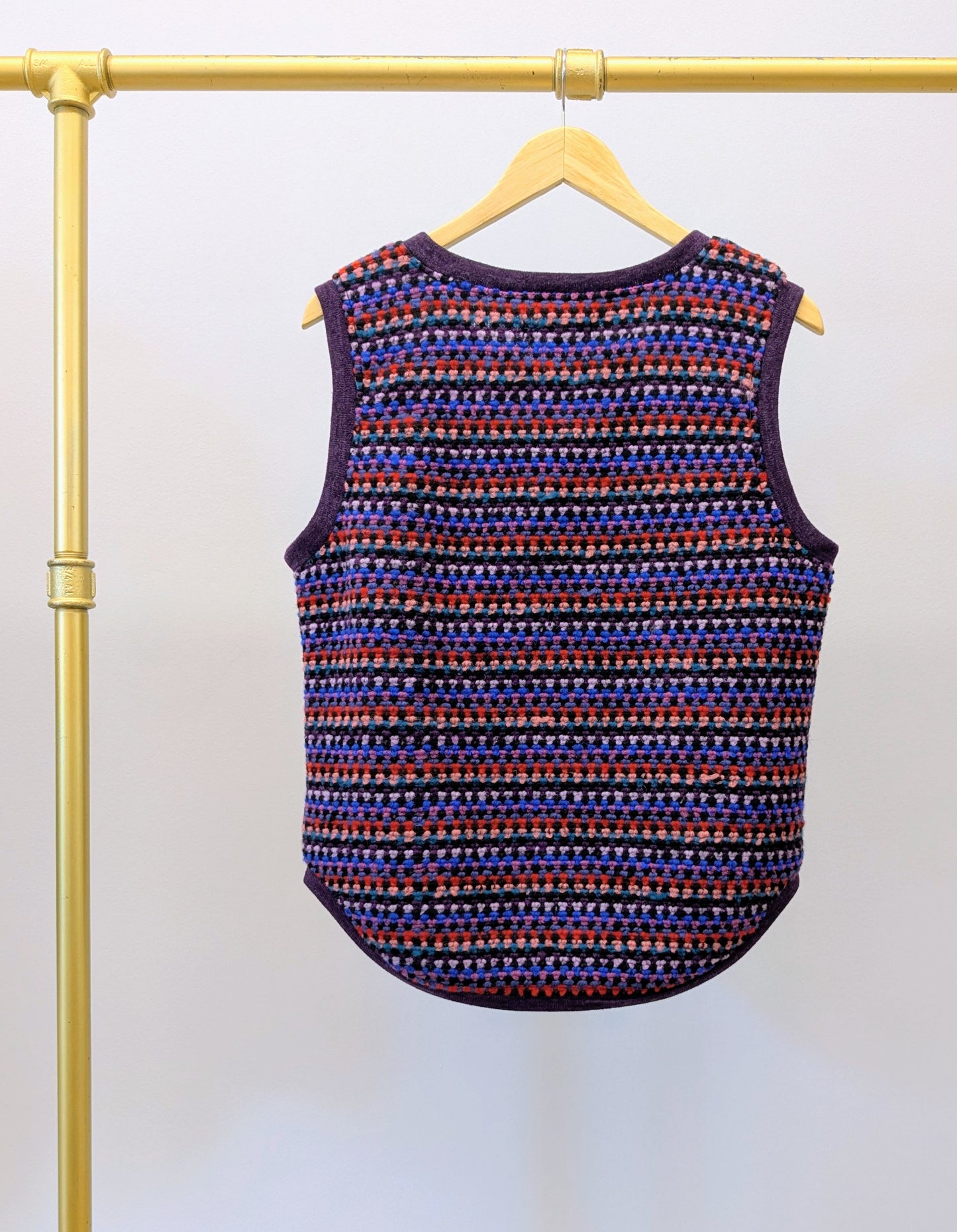 Pullunder Bunt | Violett | Grösse L-XL