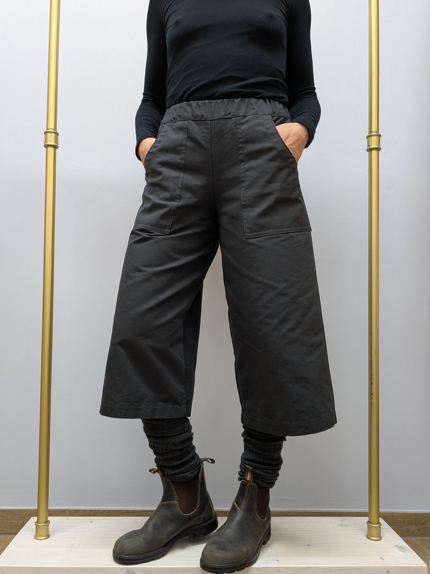 Culotte Hose | Schwarz | Grösse S-M