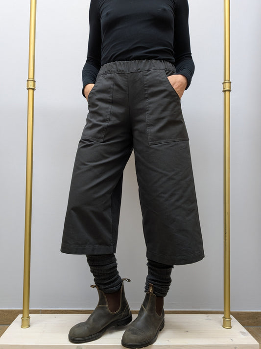 Culotte Hose | Schwarz | Grösse S-M