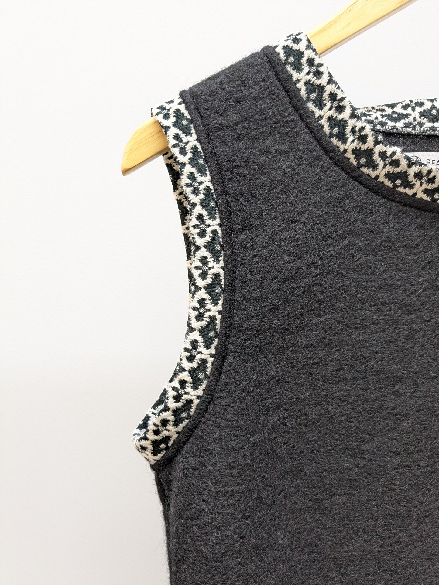 Pullunder Schwarz | Weiss