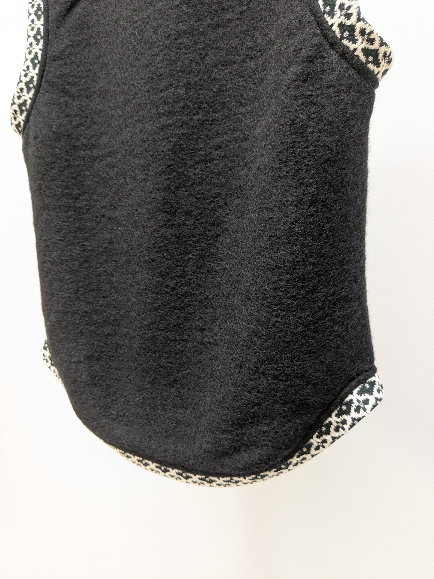 Pullunder Schwarz | Weiss