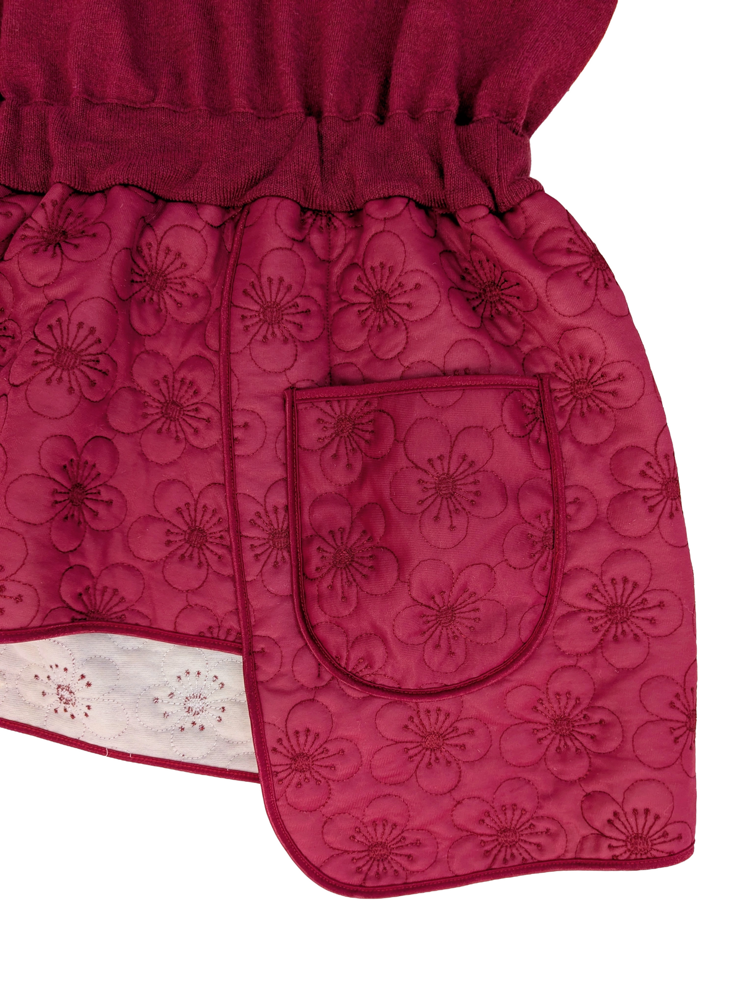 Pulloverkleid RED FOX | Unikat | Grösse M-L