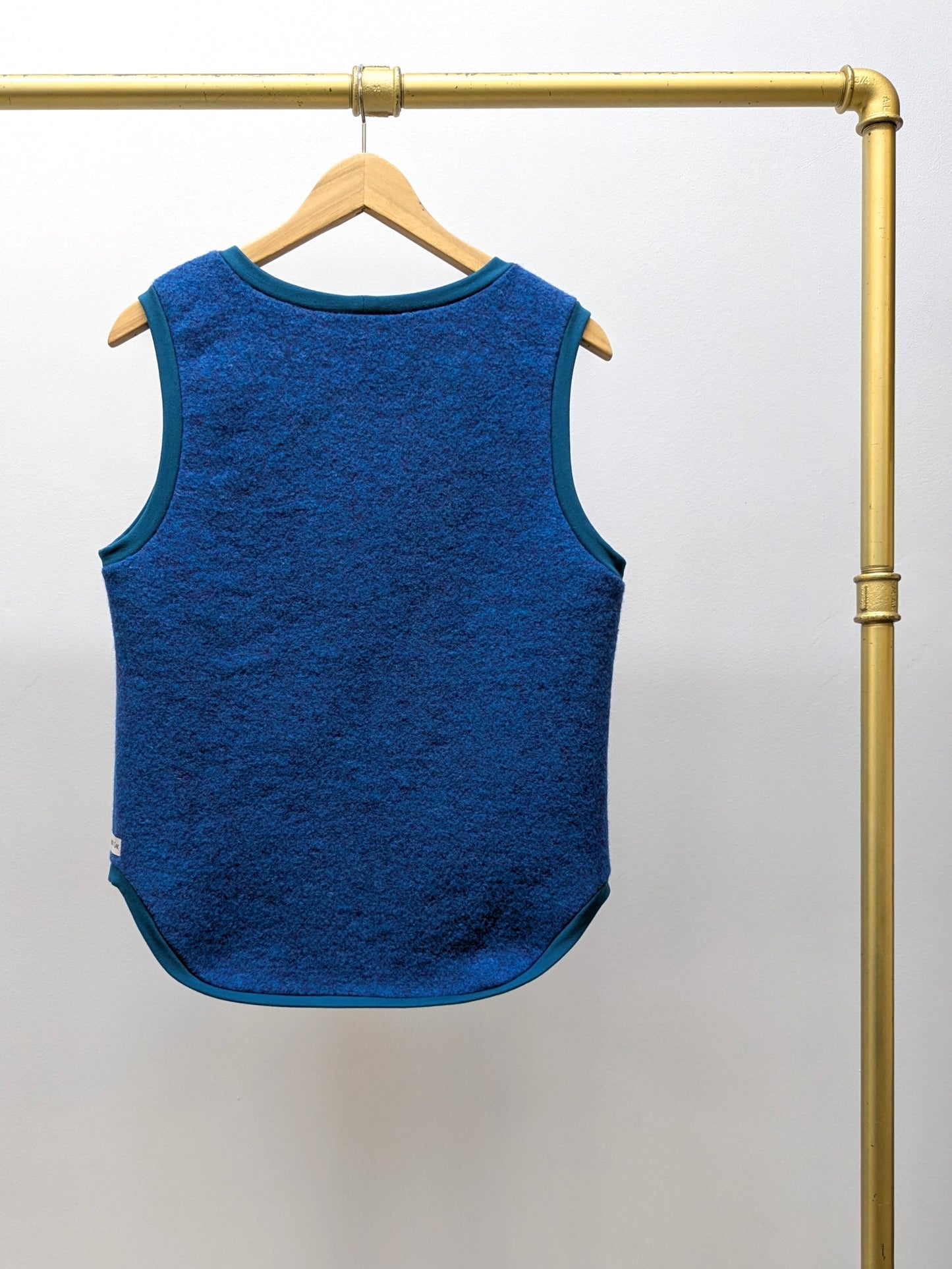 Pullunder Petrol | Fuchsia