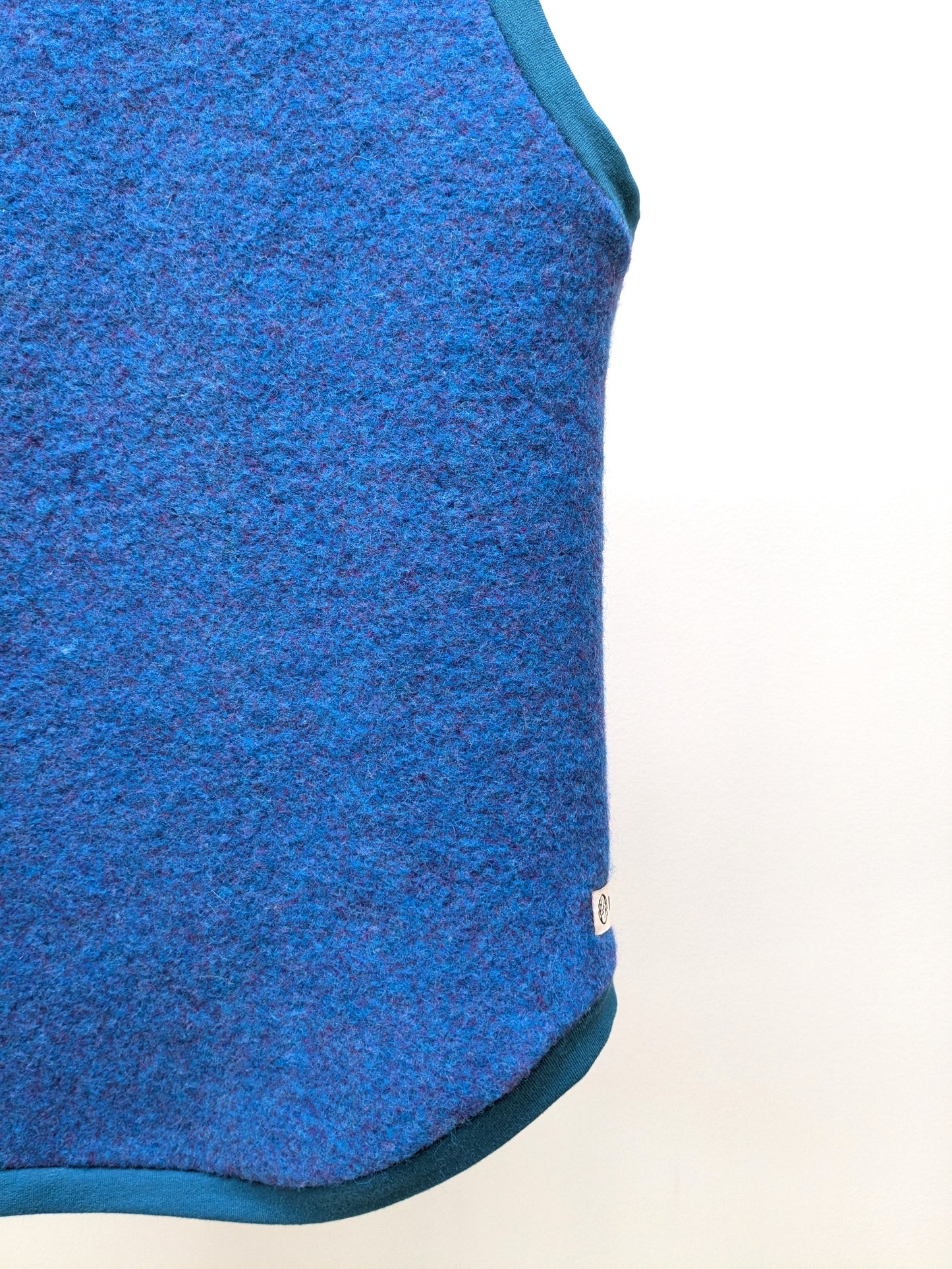 Pullunder Petrol | Fuchsia